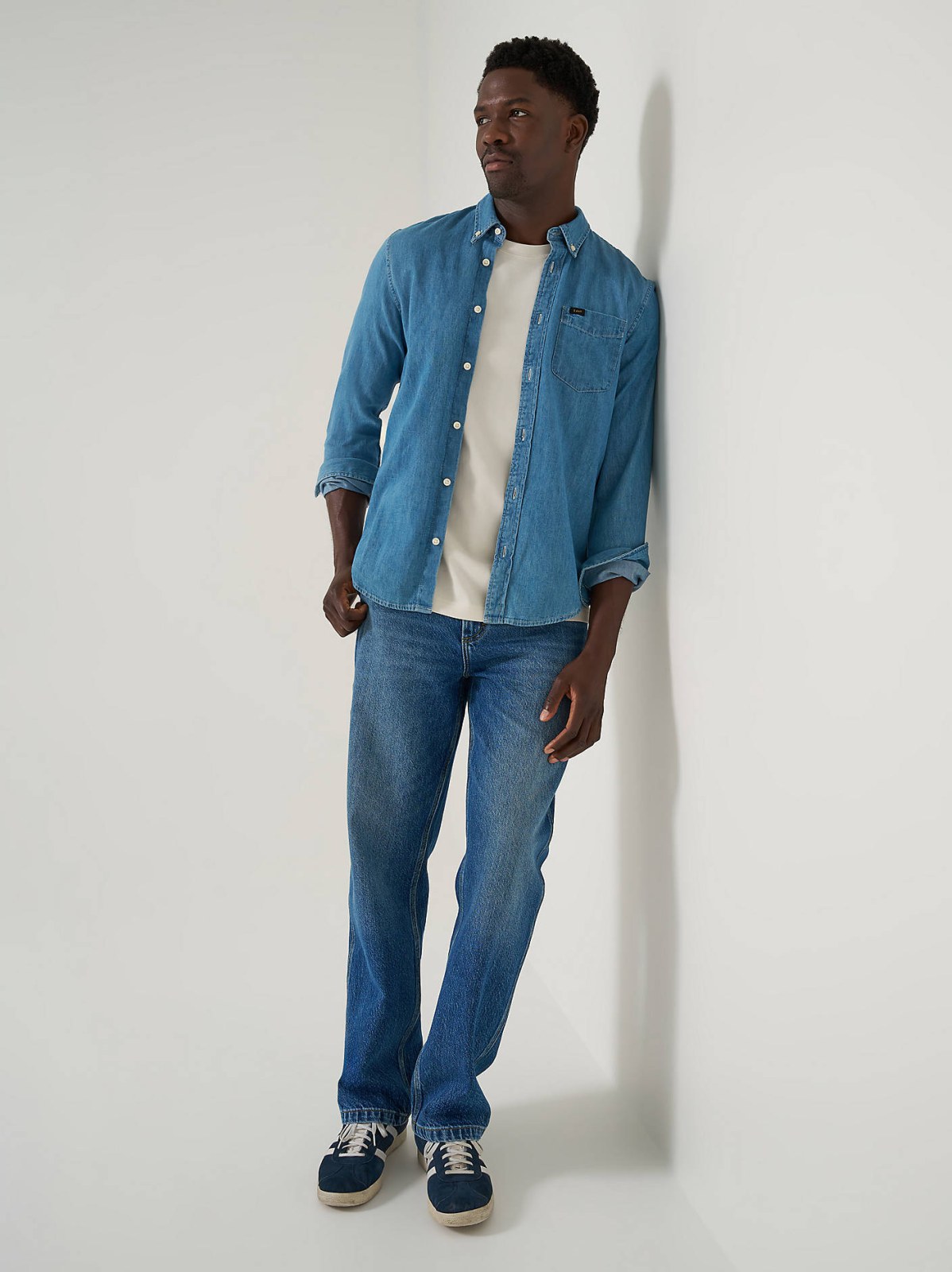 Men's 100% Cotton Loose Straight Carpenter Jean