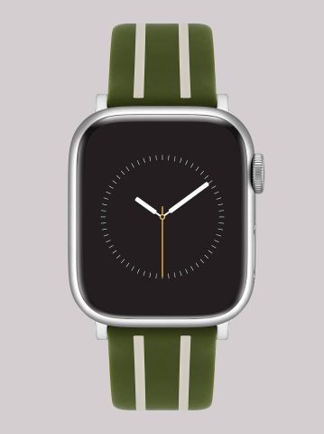 Stripe Silicone Universal Watchband