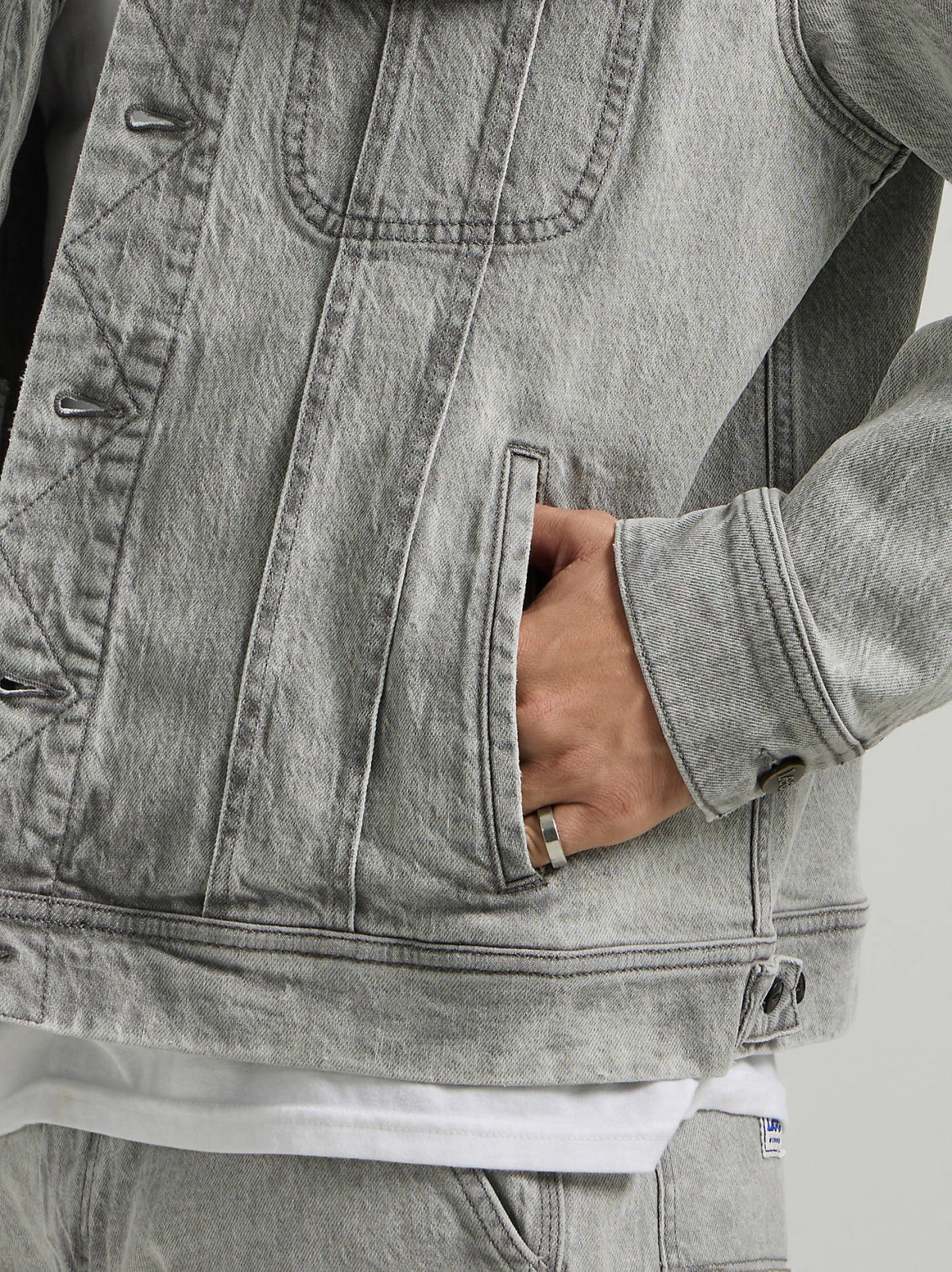Men's Regular Fit Denim Rider™ Jacket - view 4