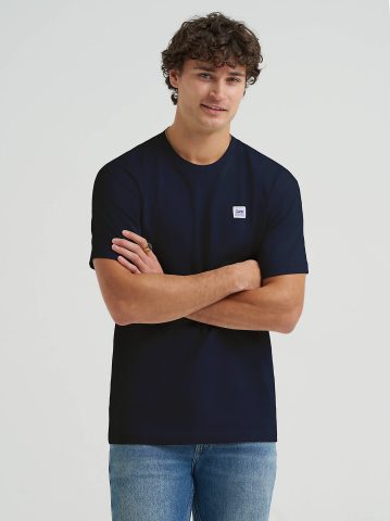 Men's Relaxed Fit Patch Logo Tee
