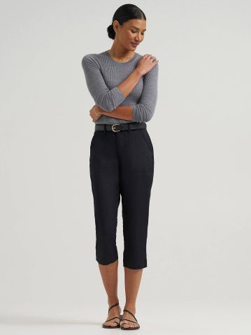 Women's Ultra Lux Comfort Flex-To-Go Utility Capri