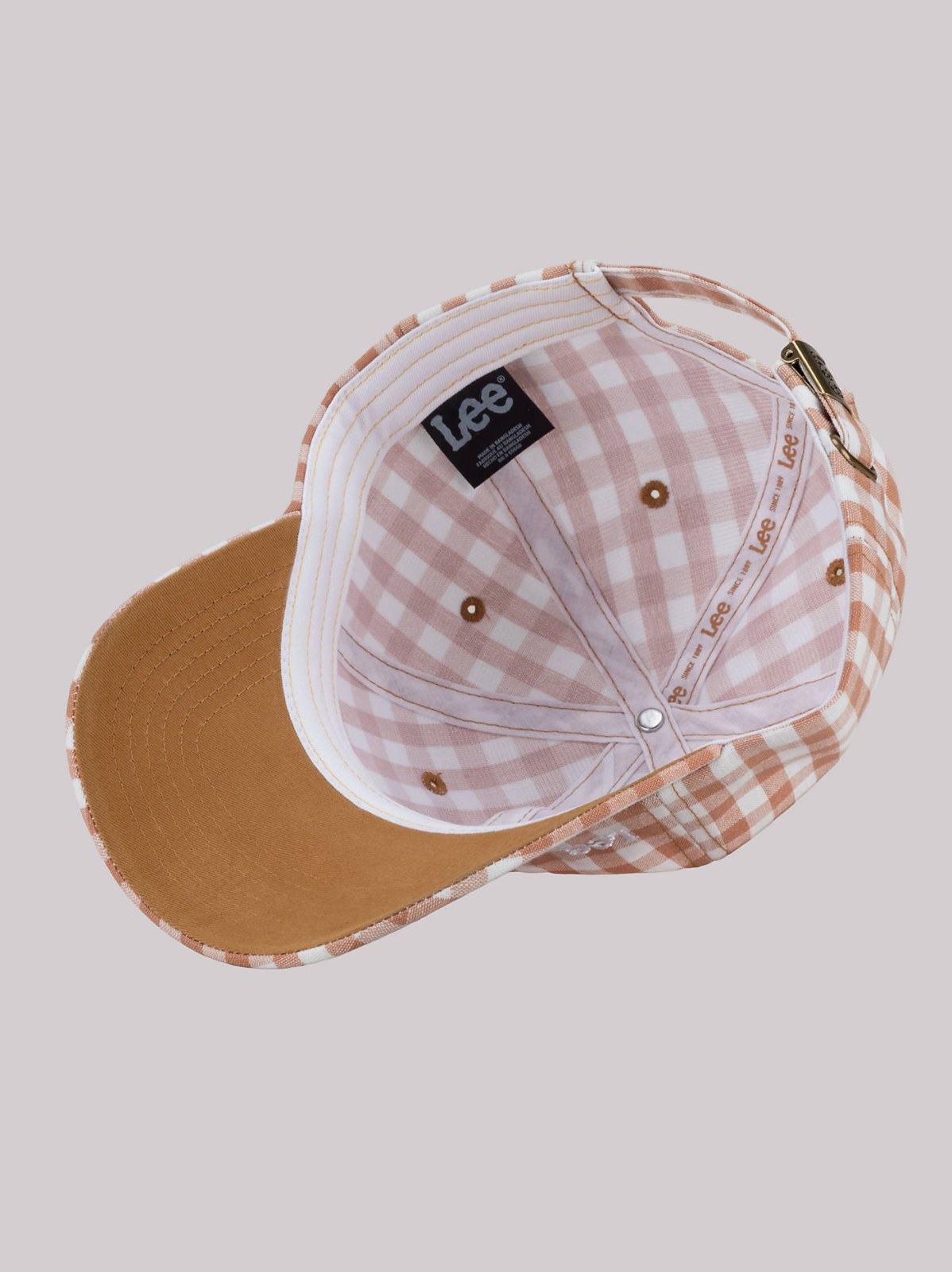 Women's Gingham Logo Hat - view 5