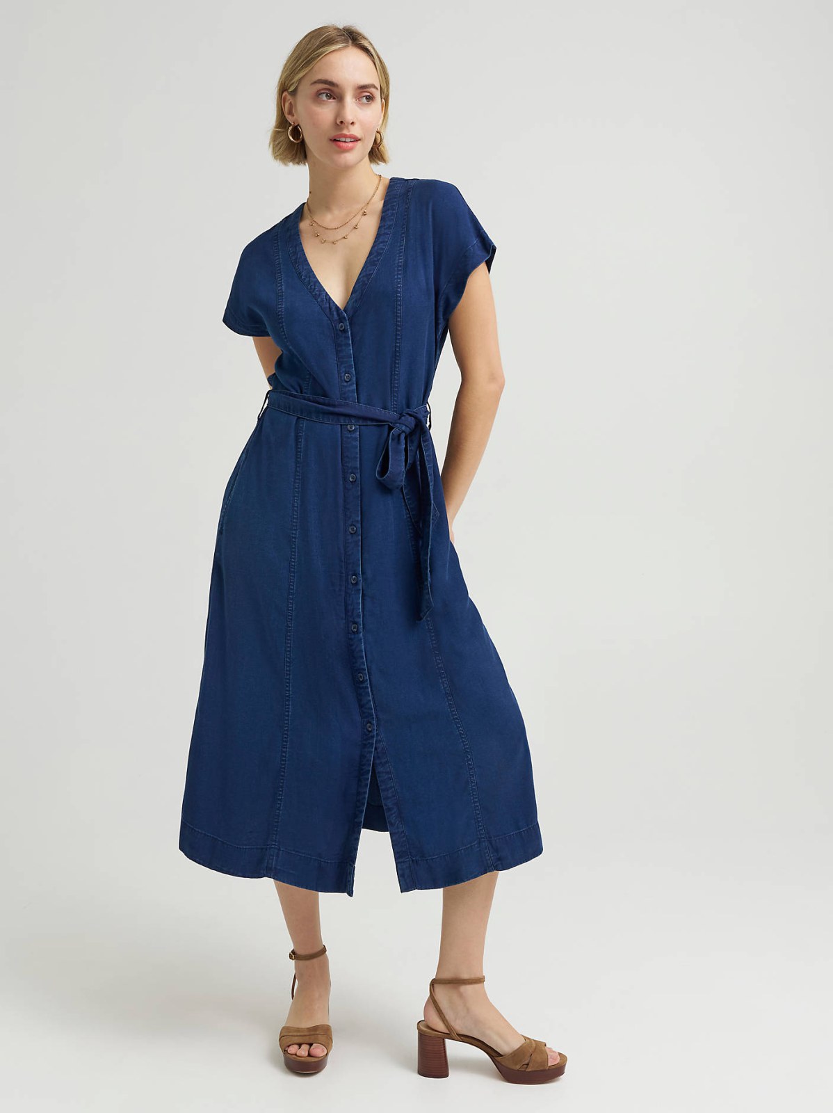 Women's Western Midi Dress