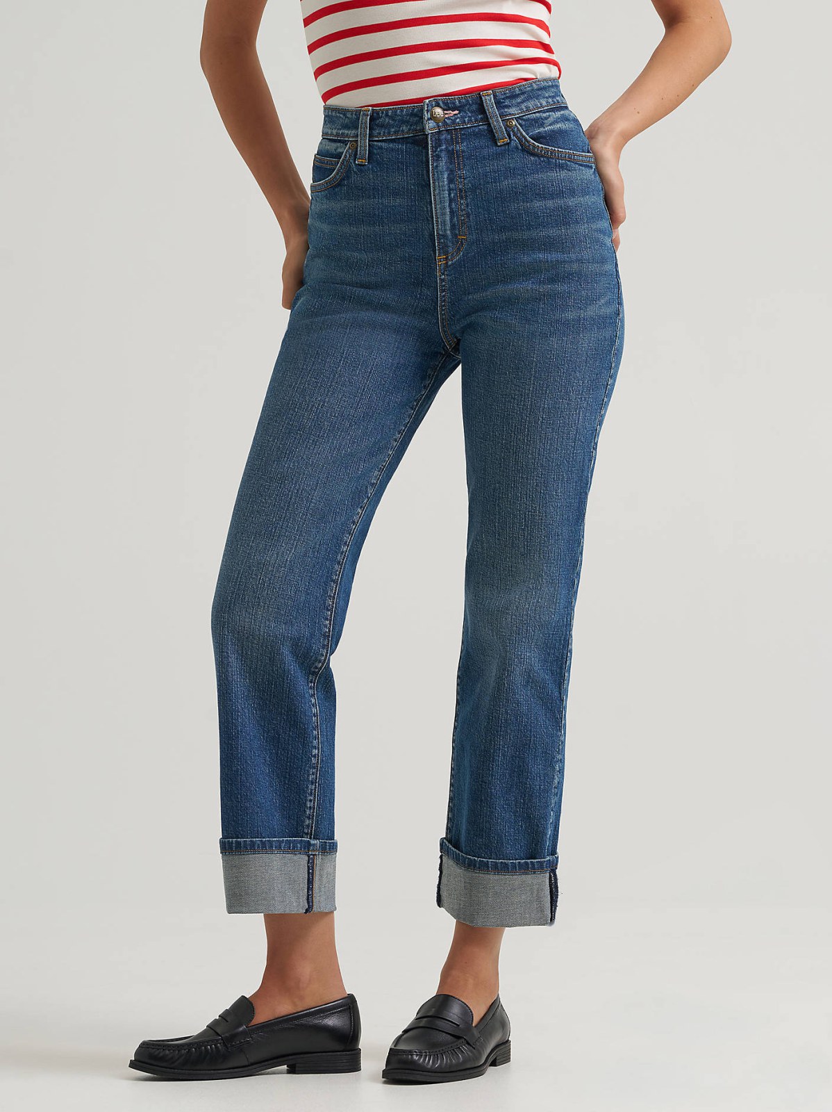 Women's Lee® x Marilyn Monroe High Rise Straight Jean - view 3