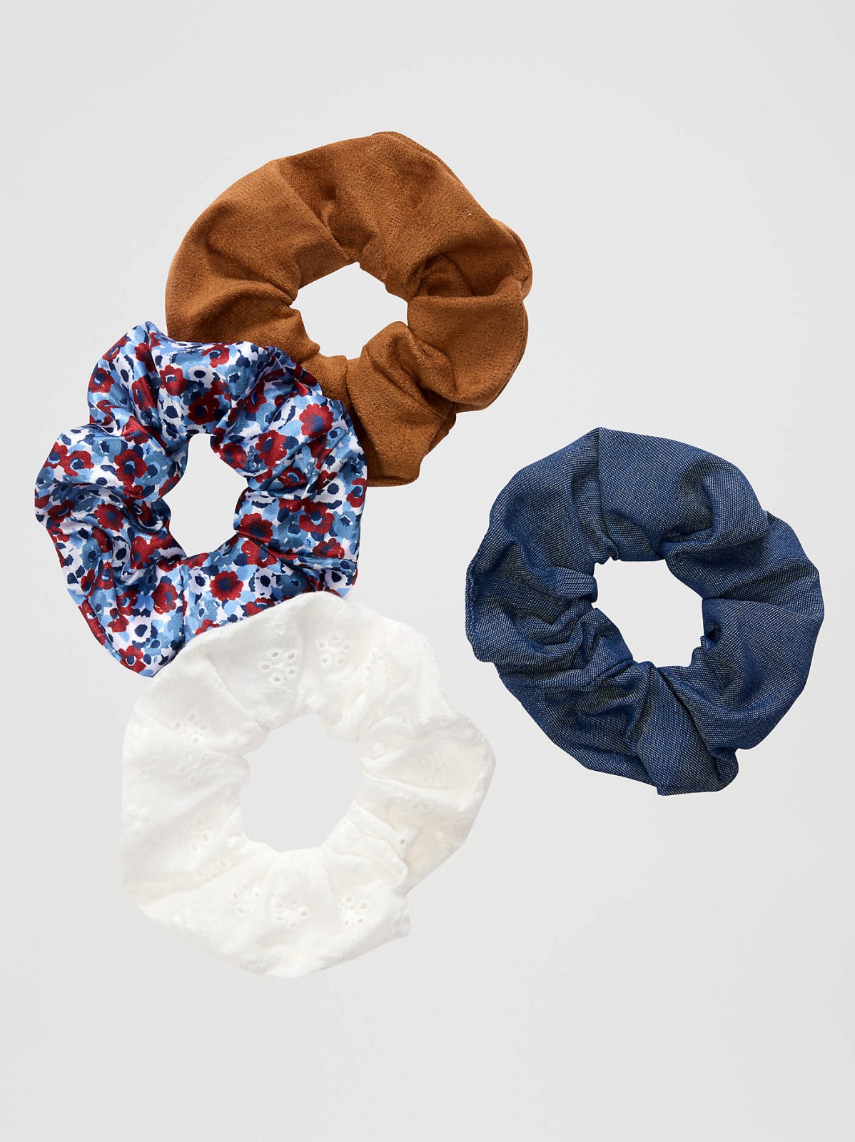 Women's Goody x Lee Ouchless Mixed Colors Scrunchies, 4ct