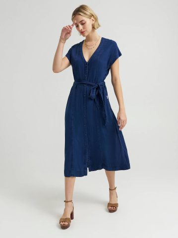 Women's Western Midi Dress — alternate view
