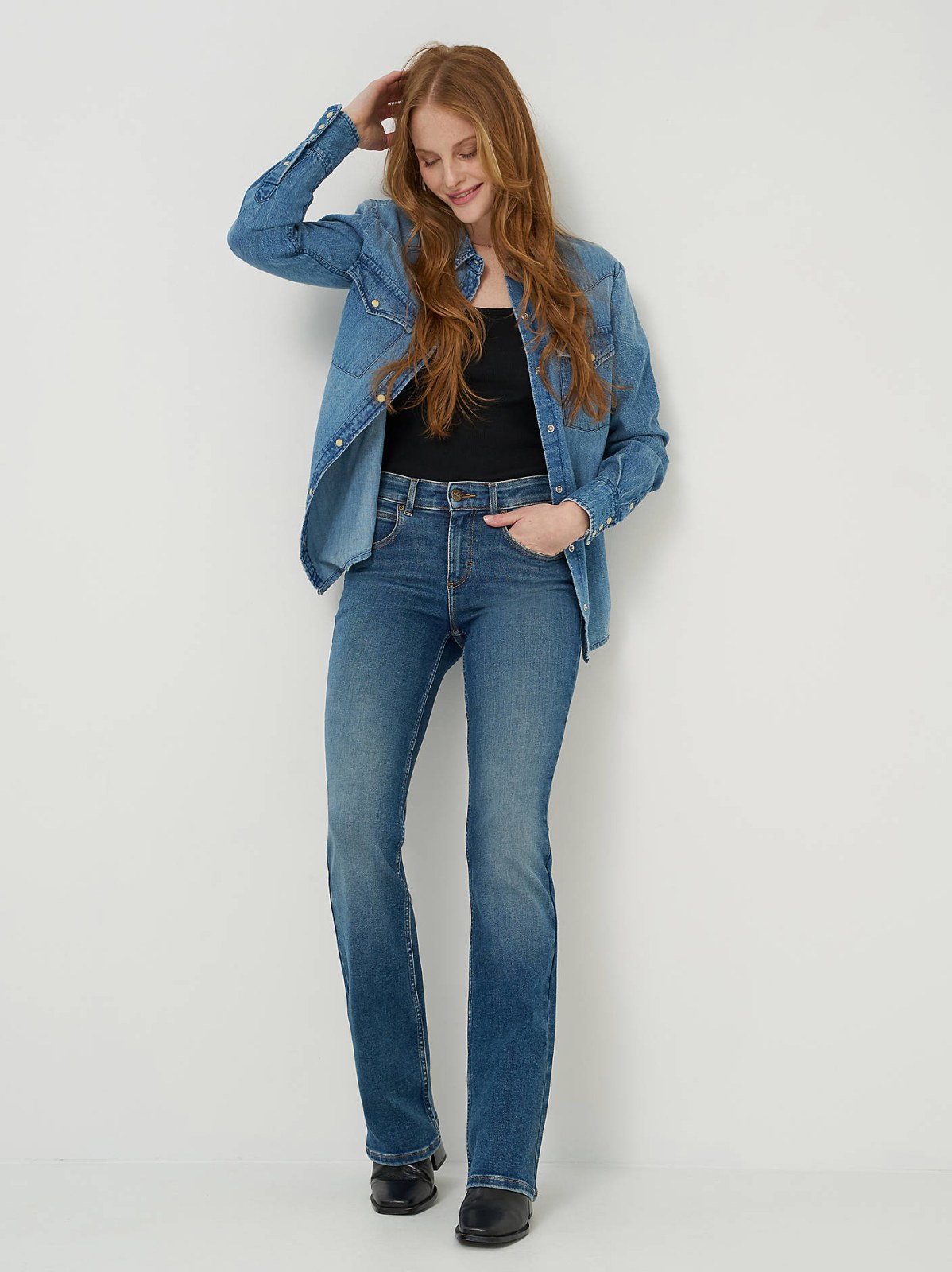 Women's Ever Fit® Bootcut Jean - view 7