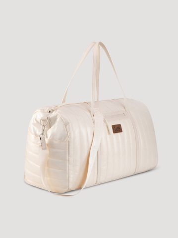 Women's Quilted Puffer Duffle Bag