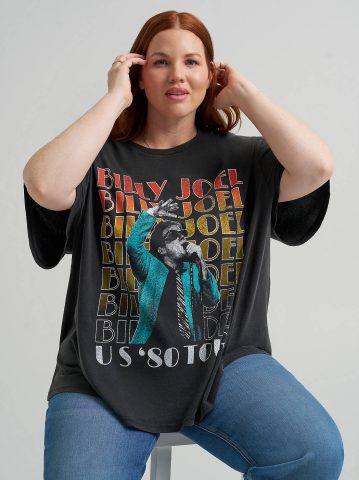 Women's Billy Joel Graphic Tee (Plus)