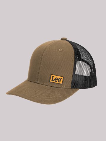 Men's Rubber Logo Patch Mesh Hat — alternate view