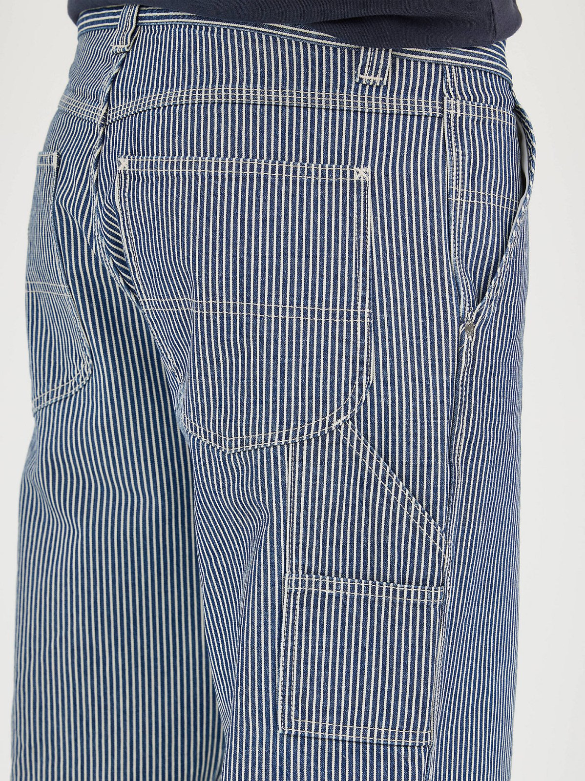 Men's Legendary Railroad Stripe Loose Carpenter Jean - view 7