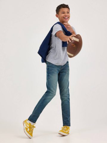 Boy's Slim Straight Stretch Jean