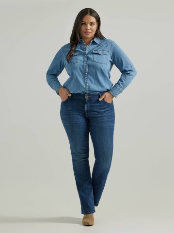 Women's Legendary Regular Bootcut Jean (Plus)