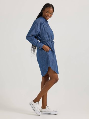 Women's Legendary Shirred Frontier Dress