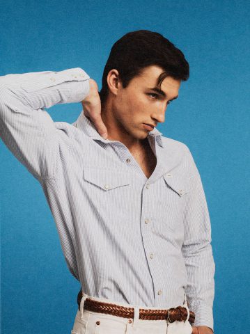 Men's Lee® x J.Crew Oxford Western Shirt