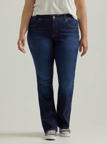 Women's Ultra Lux Comfort with Flex Motion Bootcut Jean (Plus) — alternate view