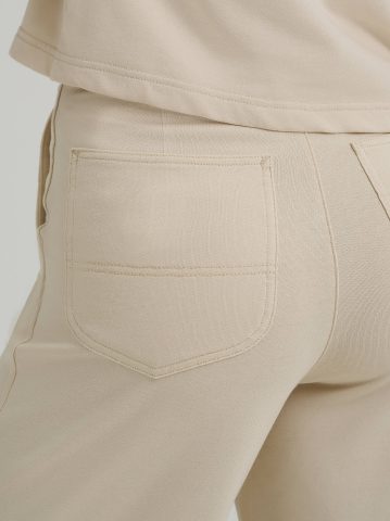 Women's Wide Leg Pull On Knit Pant