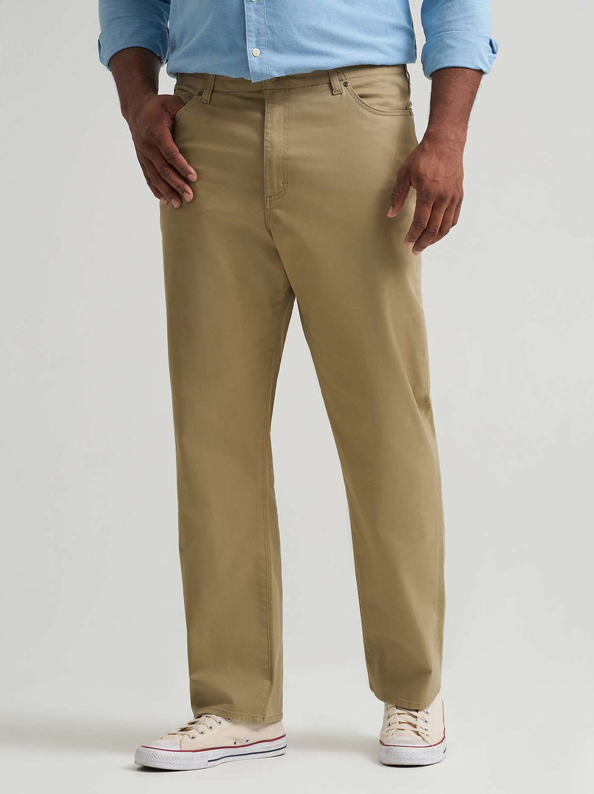 Men's Extreme Motion Relaxed Straight Twill Jean (Big & Tall) - view 2