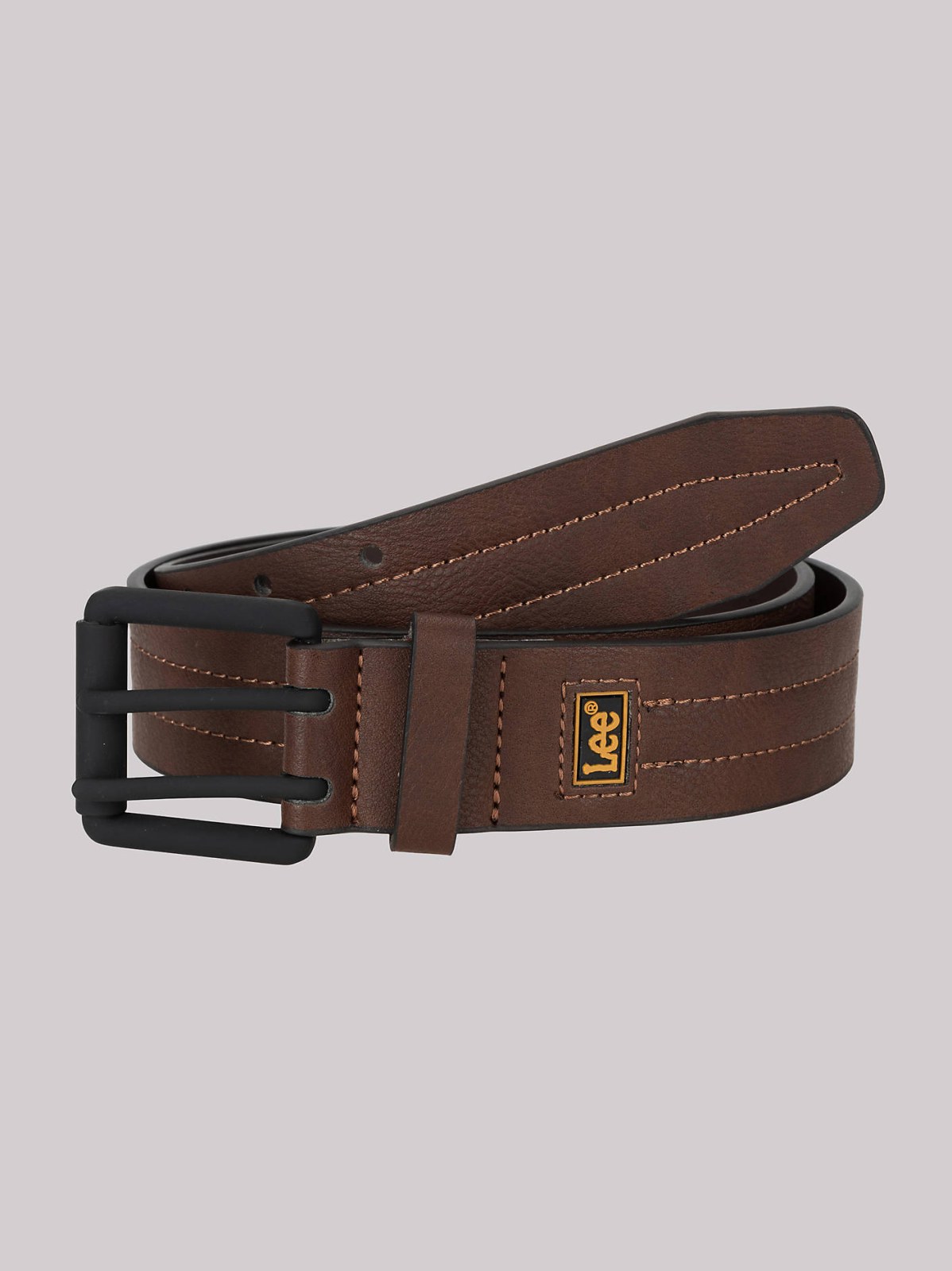 Men's Double Prong Square Buckle Belt - view 5