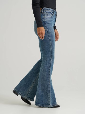 Women's High Rise Flare Jean