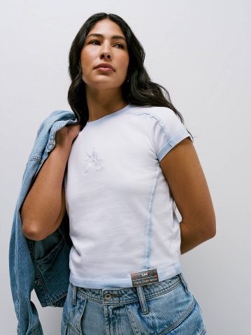 Women's Lee® x Feng Chen Wang Cropped Logo Tee