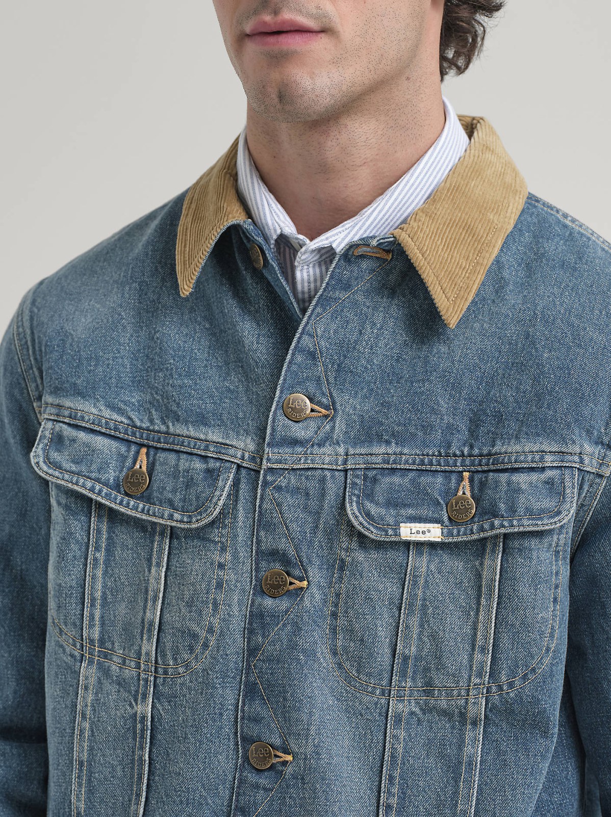Men's Lee® x J.Crew Storm Rider® Denim Jacket - view 5