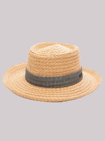 Men's Toasted Paperbraid Gambler Hat