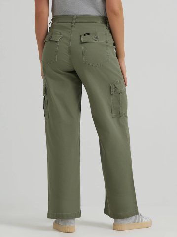 Women's Loose Straight Cargo Pant