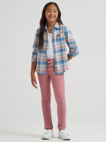 Girl's Button-Fly Jean