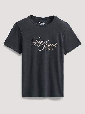 Women's 1889 Script Logo Tee