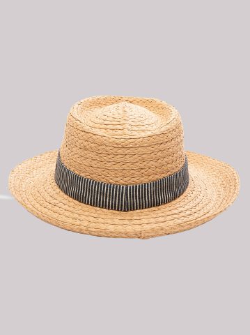 Men's Toasted Paperbraid Gambler Hat