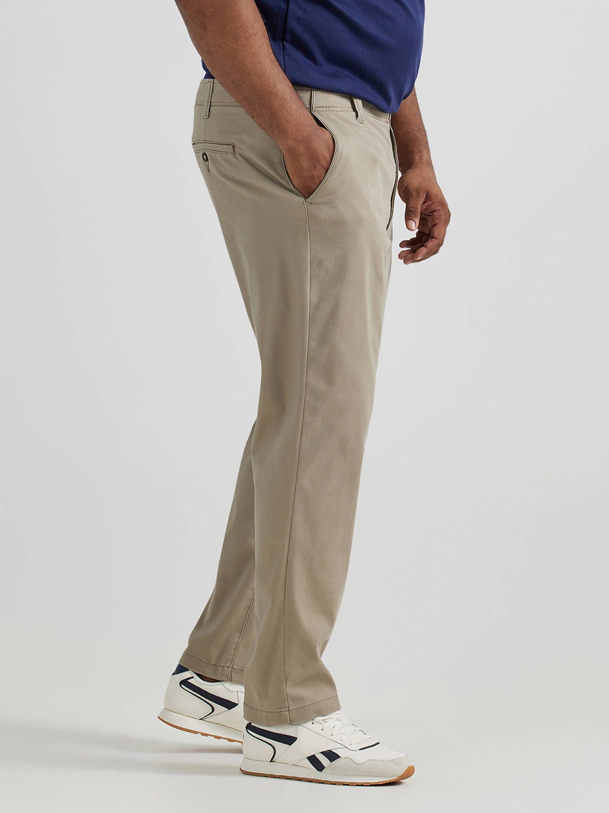 Men's Extreme Motion Relaxed Fit Khaki Pant (Big & Tall) - view 4