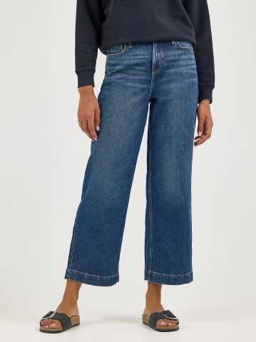 Women's Legendary Wide Leg Crop Jean