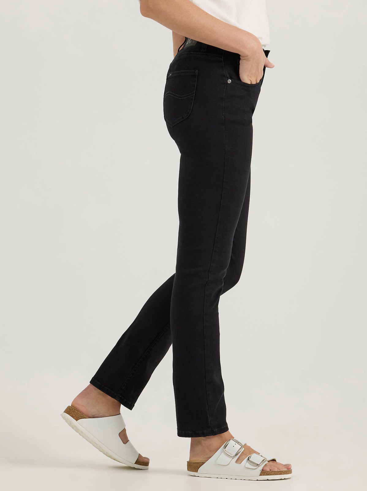 Women's Ultra Lux Comfort Flex Motion Slim Straight Jean with Ever Fit® - view 4