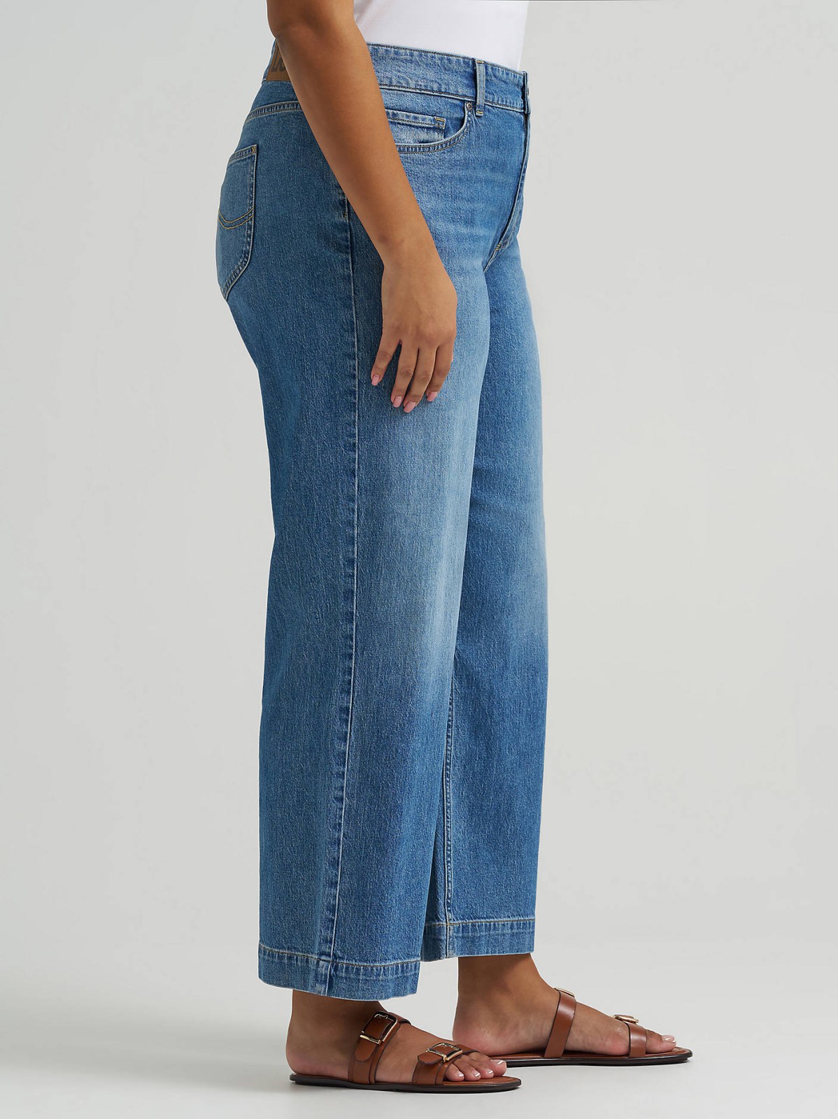Women's Legendary Wide Leg Crop Jean (Plus) - view 5