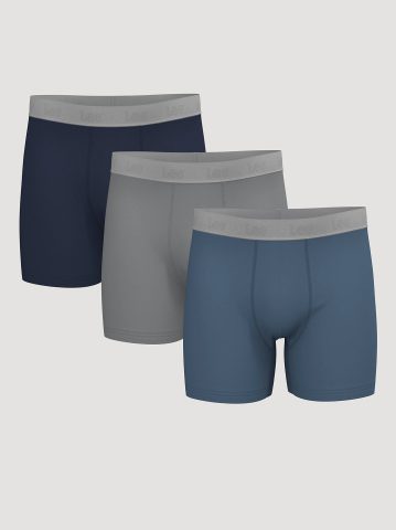 Men's 3-Pack Comfort Stretch Boxer Briefs