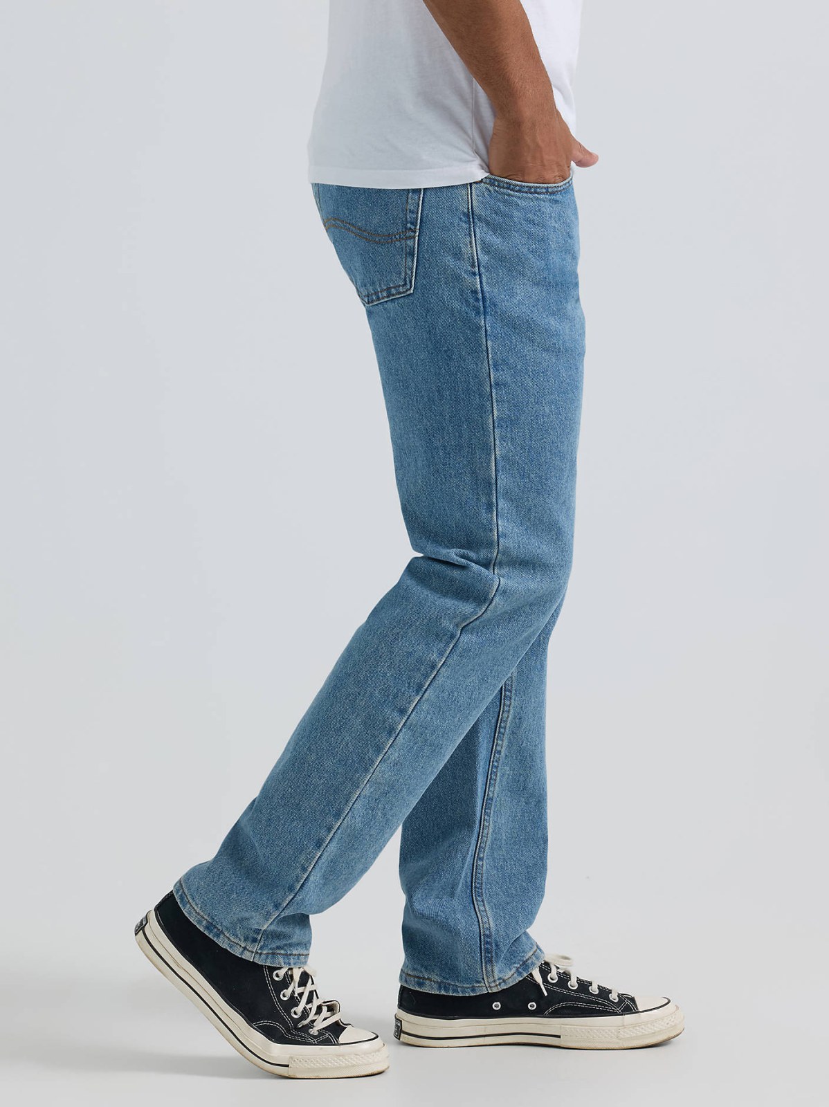 Men's 100% Cotton Regular Fit Straight Leg Heavyweight Jean - view 4