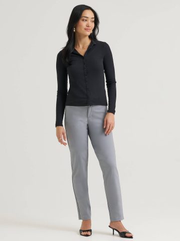 Women's Ultra Lux Comfort Flex Motion Straight Pant