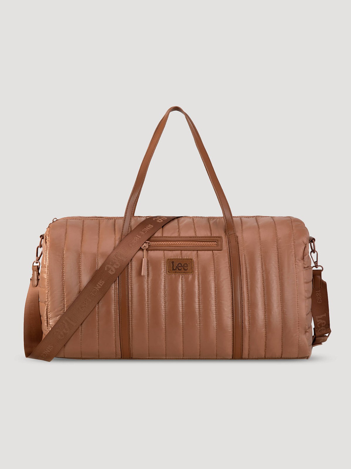 Women's Quilted Puffer Duffle Bag