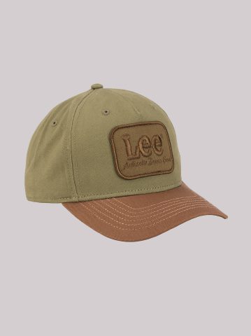 Men's Contrast Bill Logo Patch Hat