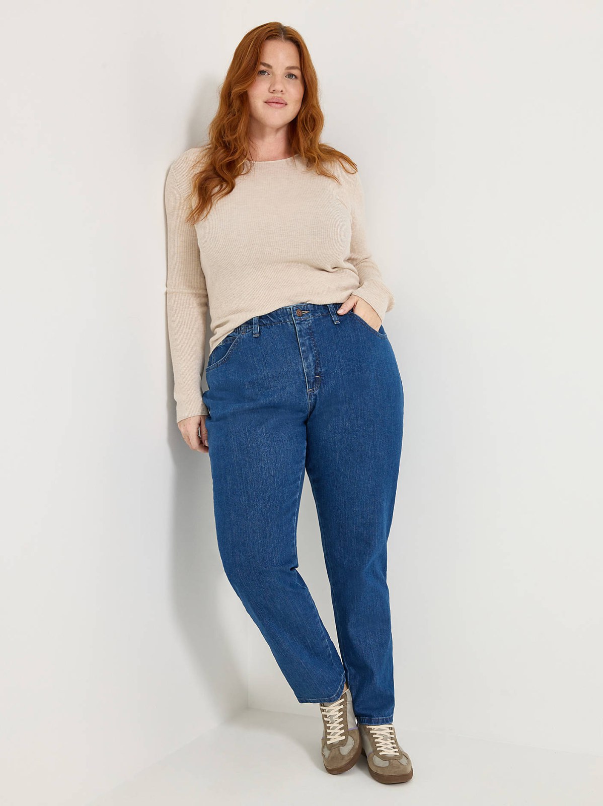Women’s Side Elastic Jean (Plus) - view 7