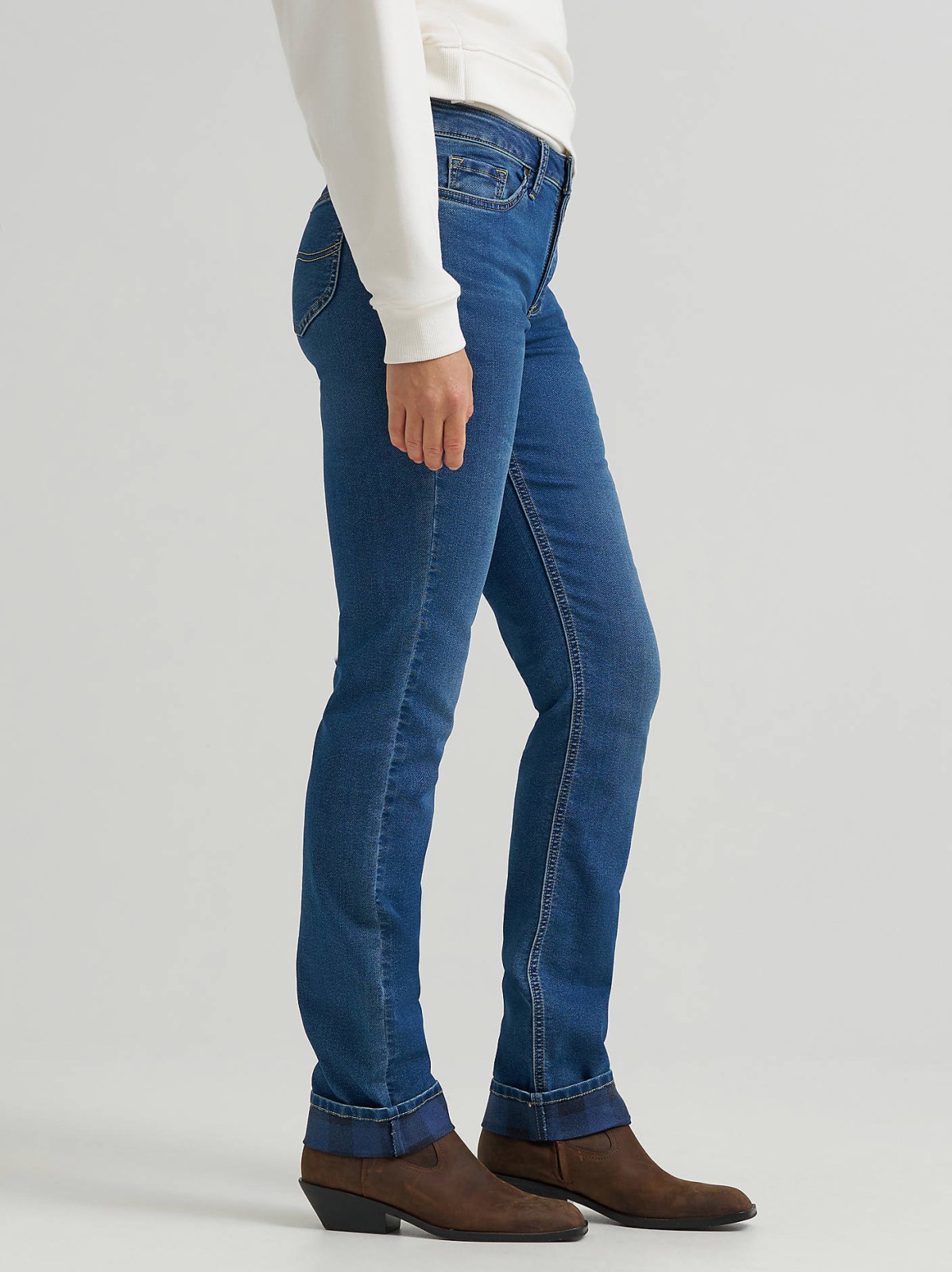 Women's Legendary Single Layer Warming Straight Jean - view 4