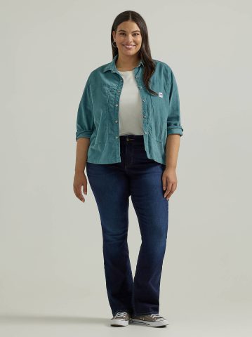 Women's Ultra Lux Comfort with Flex Motion Bootcut Jean (Plus)