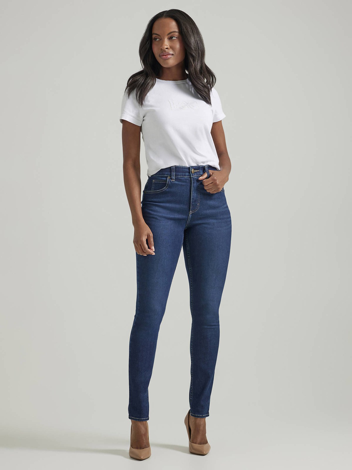 Women's Ultra Lux Comfort with Flex Motion Skinny Leg Jean
