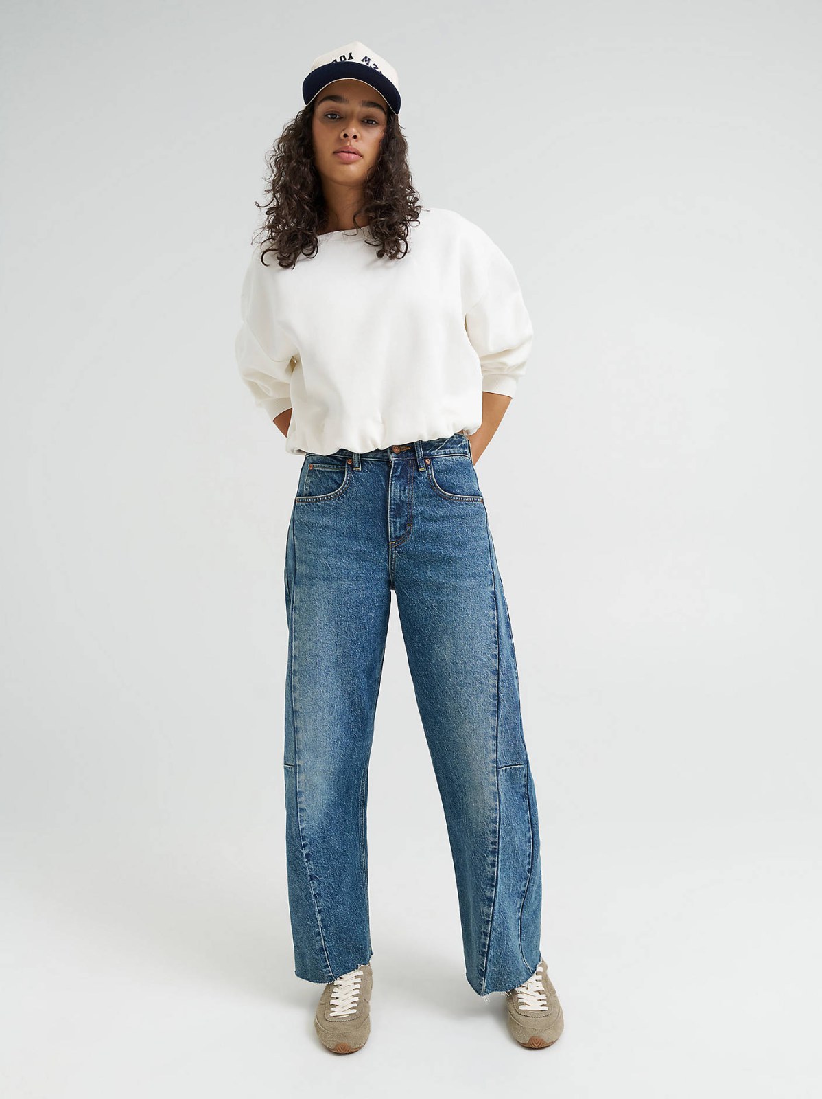 Women's Balloon Sleeve Sweatshirt - view 4
