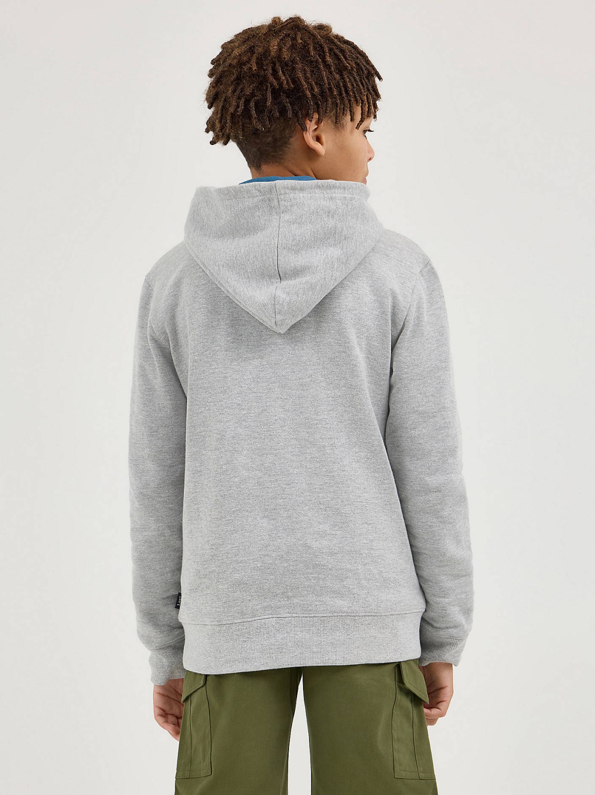 Boy's Popover Fleece Logo Hoodie - view 2