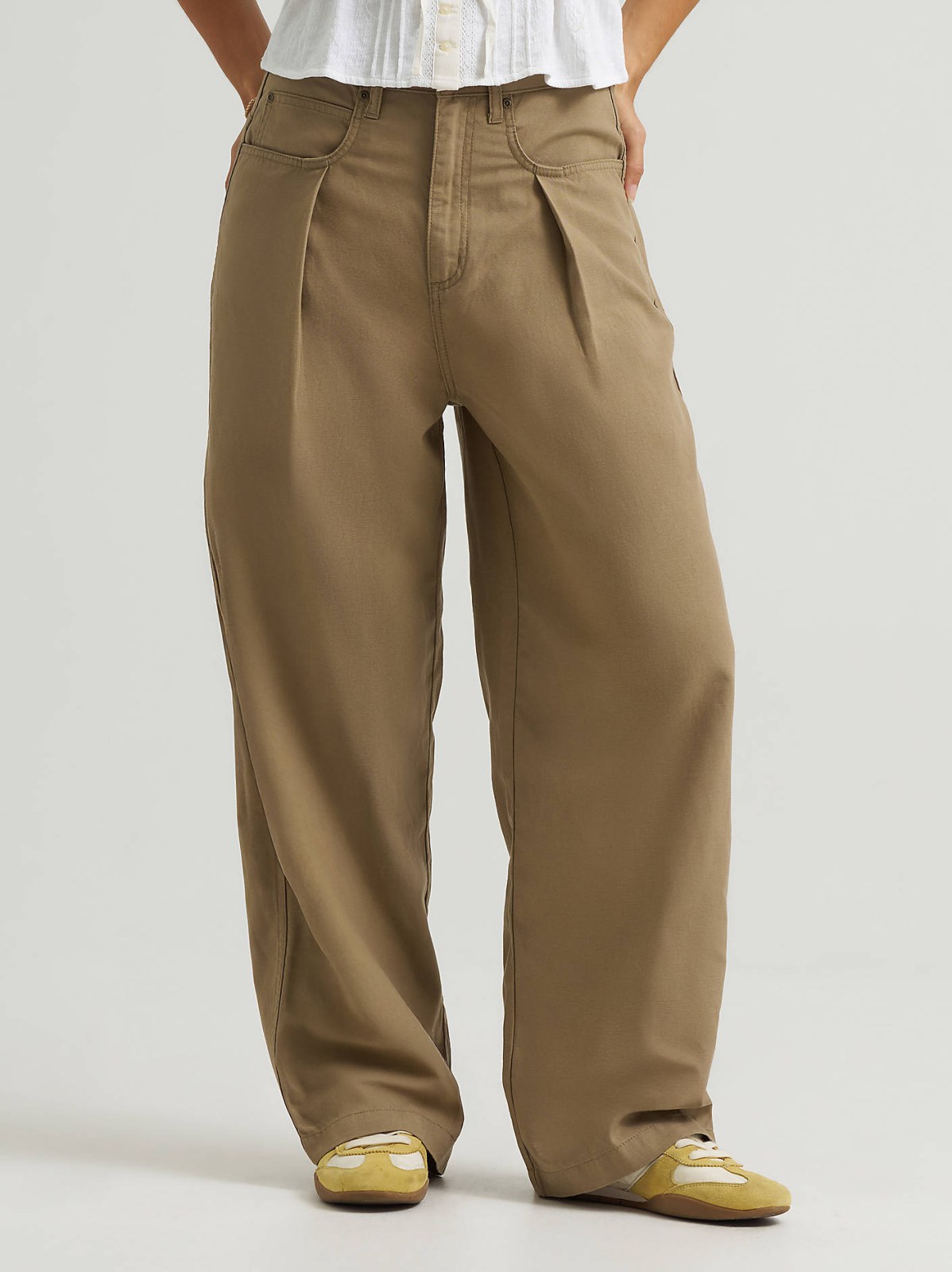 Women's Low Rise Slouch Chino Pant - view 3