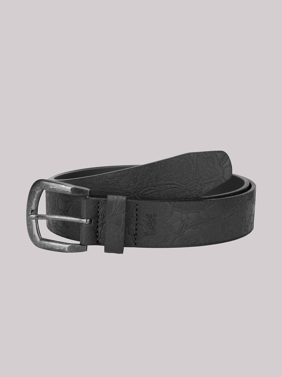 Women's Floral Embossed Belt - view 5