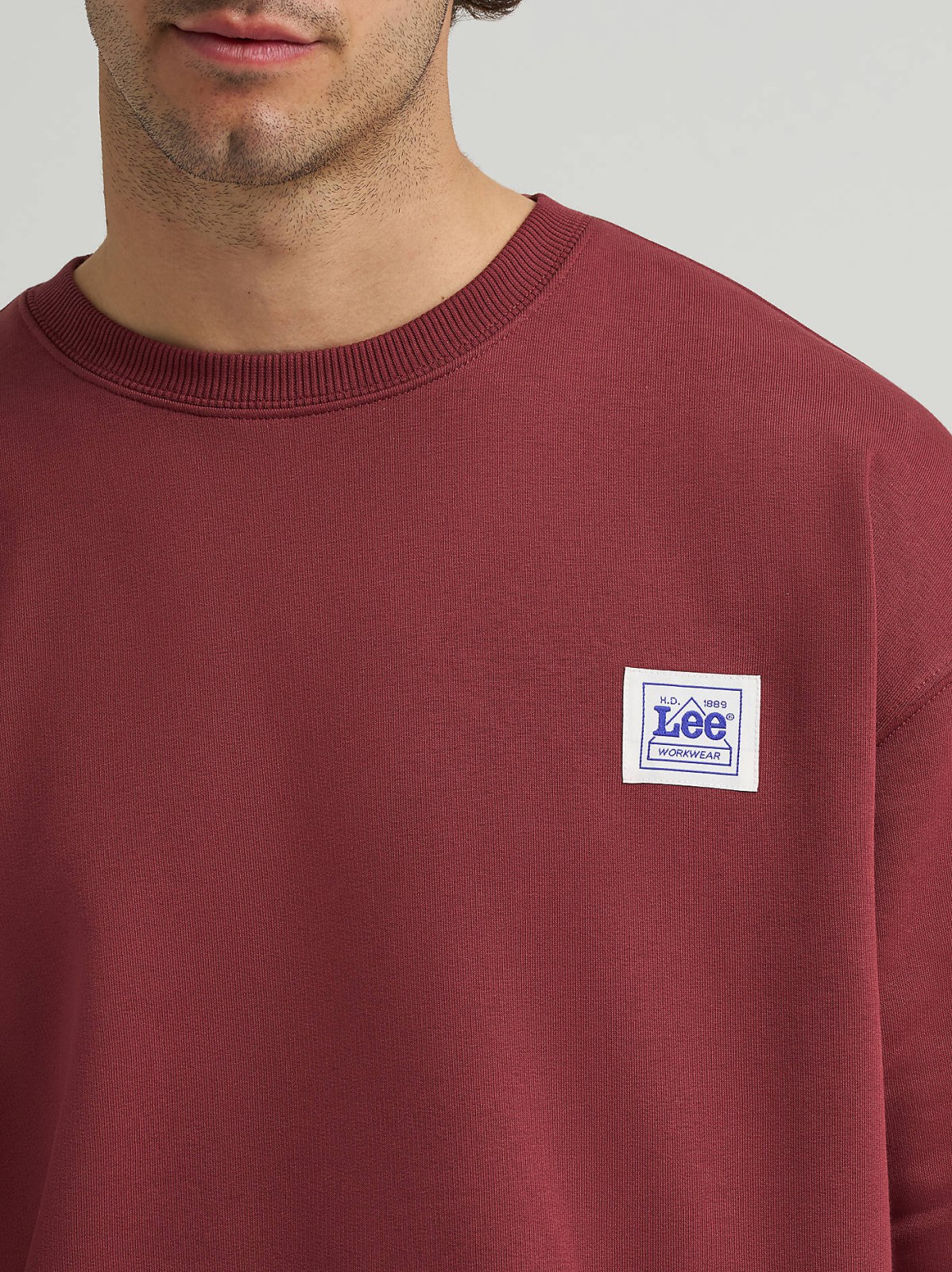 Men's Relaxed Fit Essential Workwear Sweatshirt - view 5