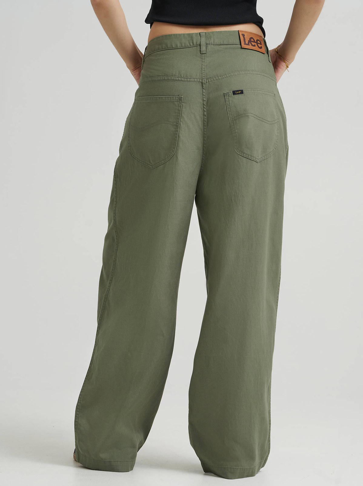 Women's Low Rise Slouch Chino Pant - view 3